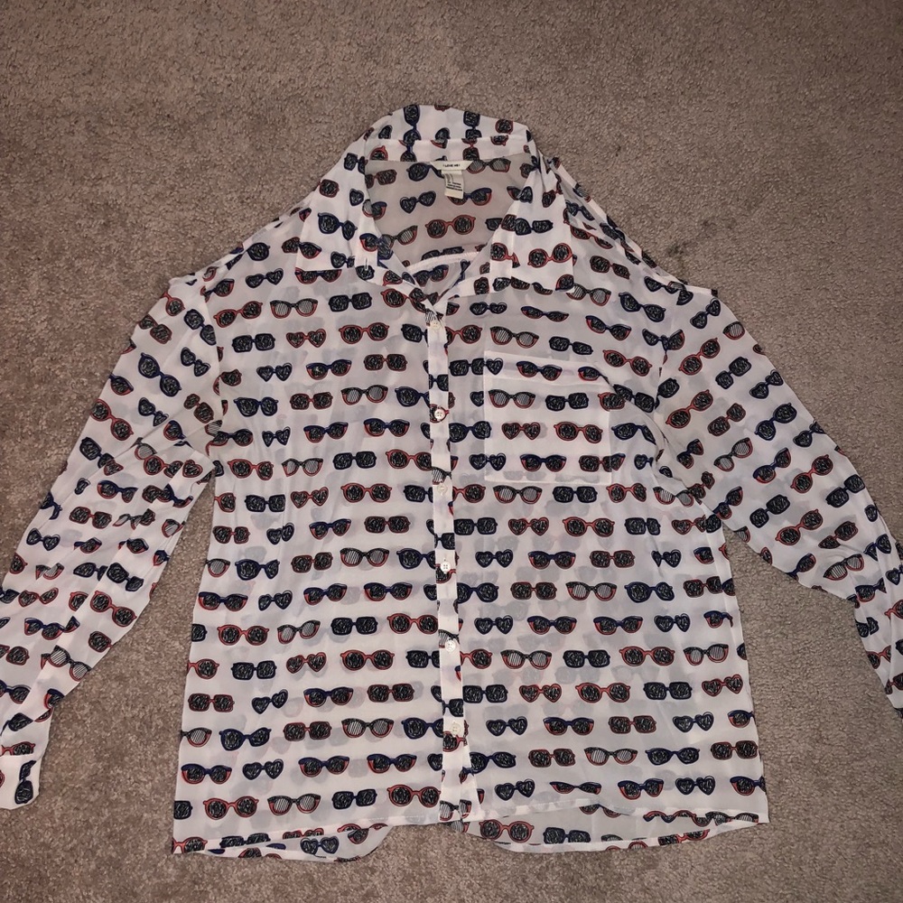 Sunglasses blouse